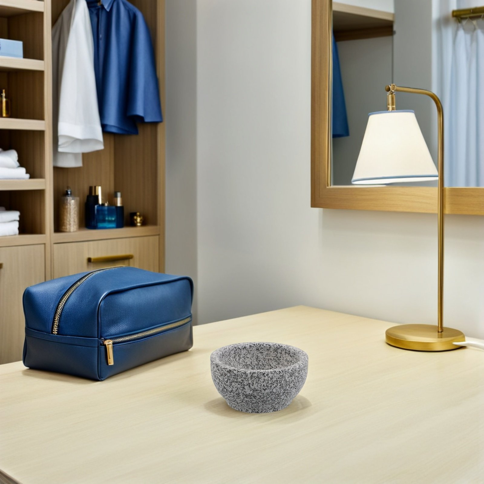 Home Fragrance Usa - Ätherisches Öl Sauna-Diffusor-Steinschale Natürliche Aromatherapie-Schale für