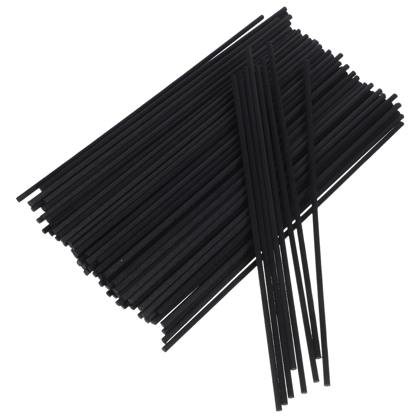 Home Fragrance Usa - 100 Stück schwarze Diffusorstäbchen aus Faser