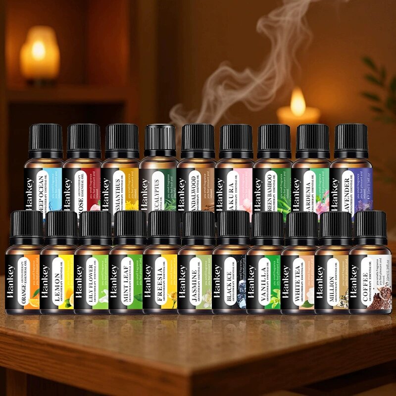 20 Sorten 10ml Ätherische Öle  – Home Fragrance Oud Bewertung und Preis