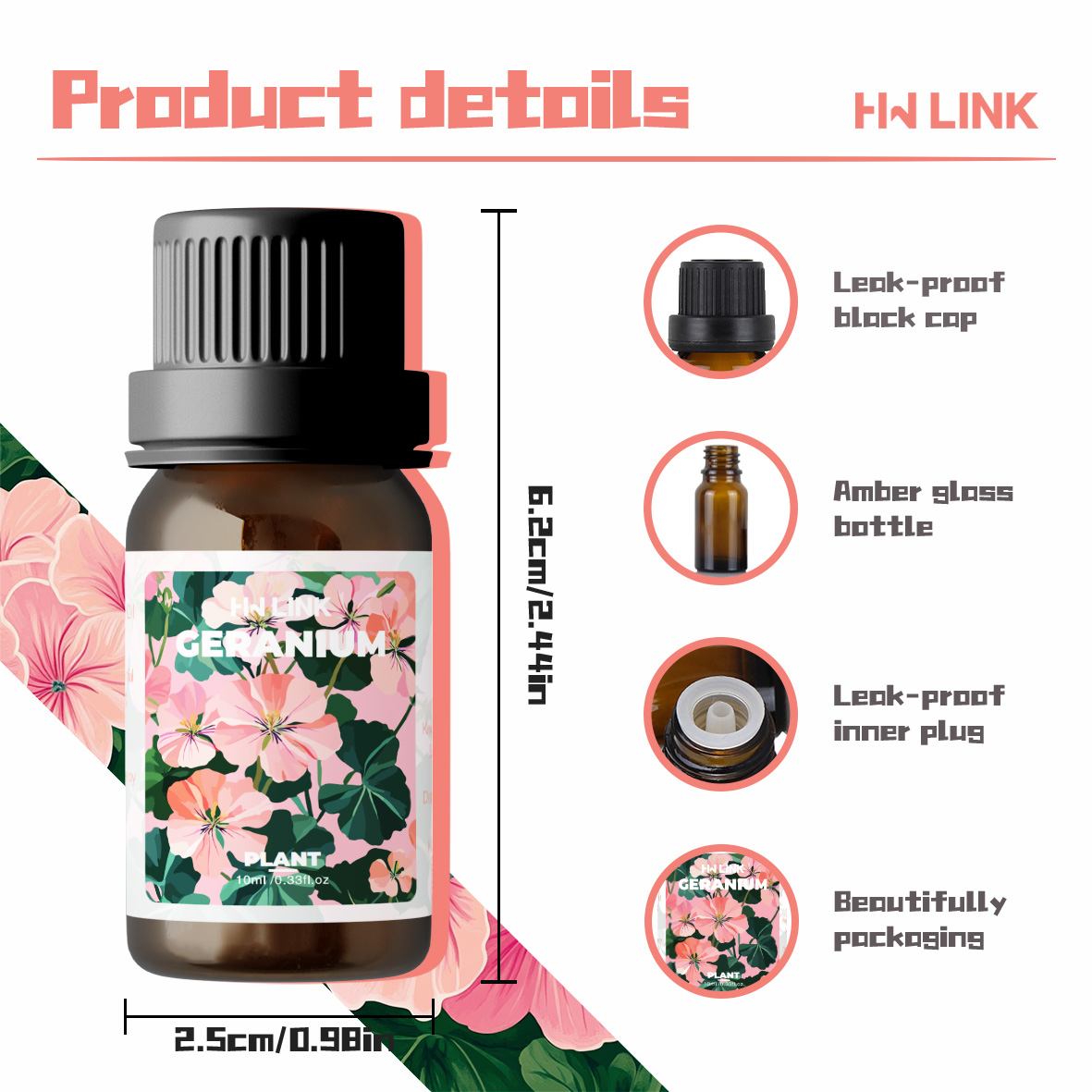 Geranium Ätherische Öle 10ml R – Home Fragrance Gift Bewertung und Preis